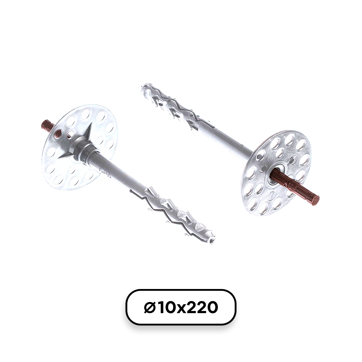 vest19120.jpg Бяла котва VESTAL ф10х220 за топлоизолация - Image 1